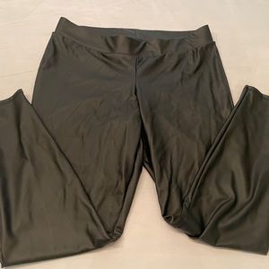 Torrid size 1 - (14-16) black faux leather legging